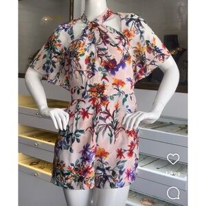 Adelyn Rae Floral Romper